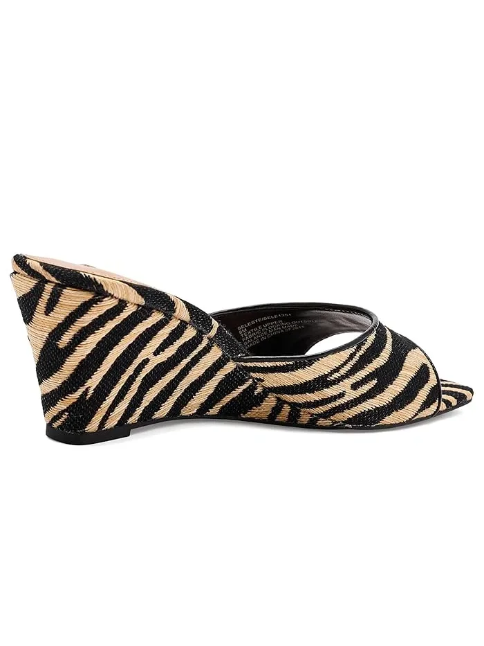 Туфли на каблуке Seleste Steve Madden, Zebra — 4