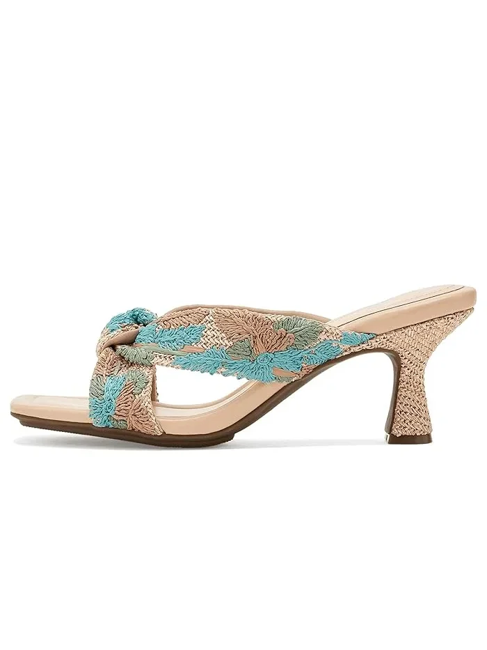 Босоножки на каблуке с узлом Anne Klein — 5