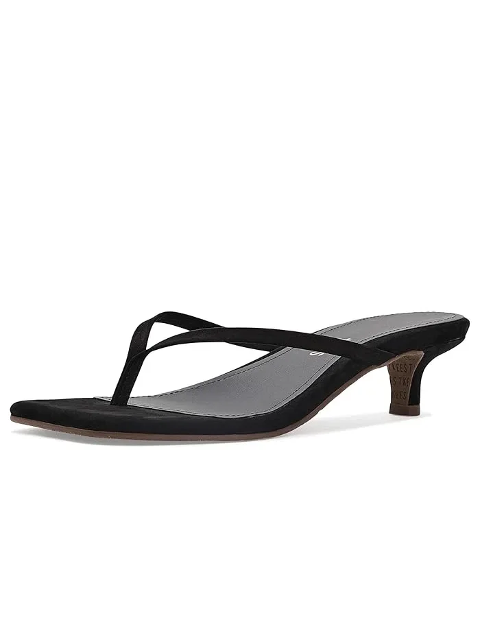 Босоножки с квадратным мысом Julia TKEES, Sable Suede — 2