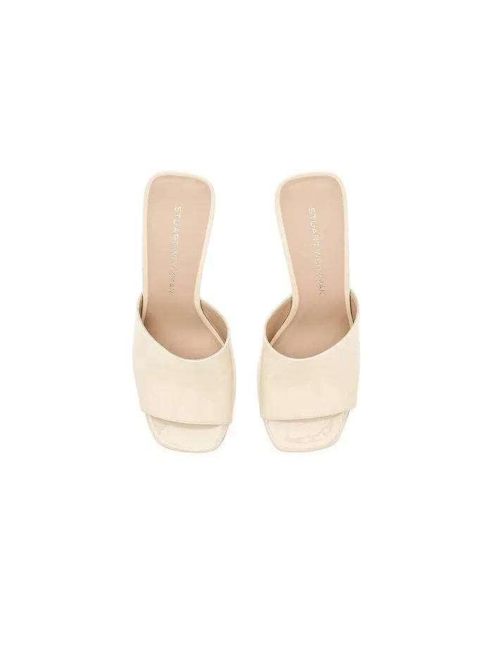 Туфли Vinnie Wedge Mule 85 Stuart Weitzman, Linen — 3