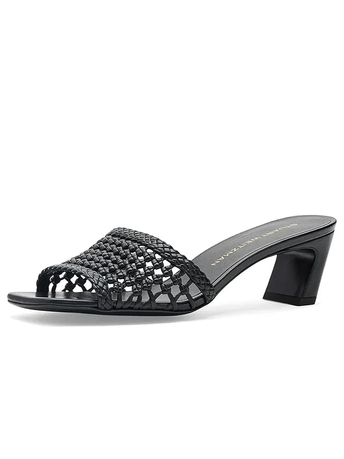 Босоножки с плетением Marina Slides 50 Stuart Weitzman — 2