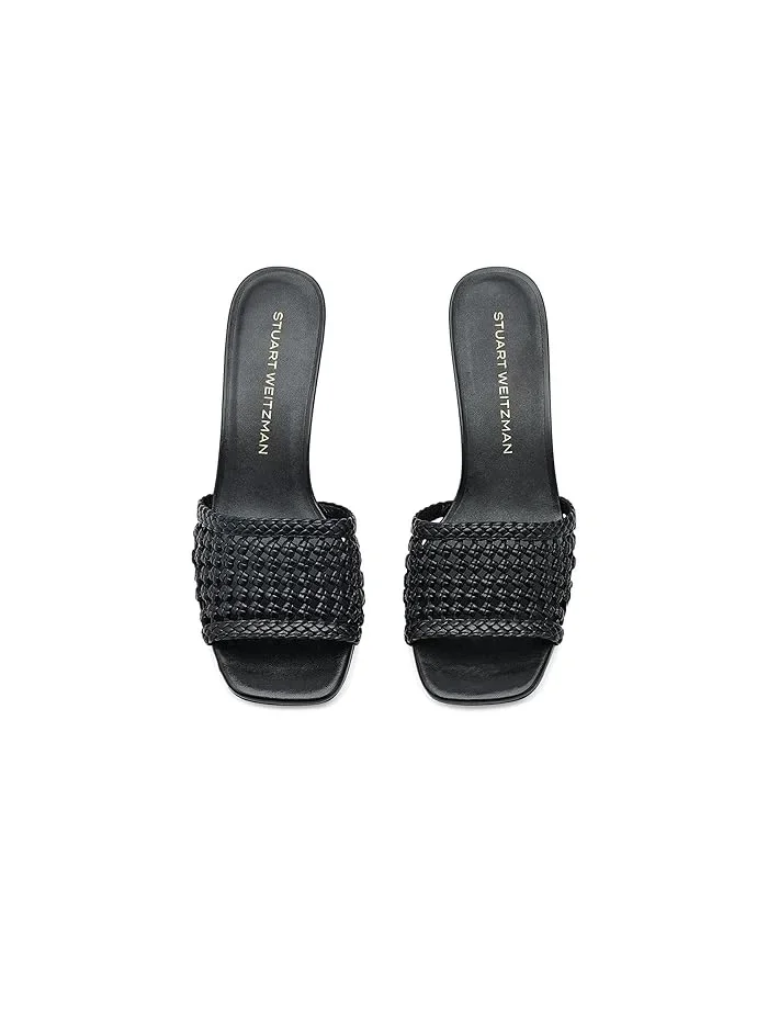 Босоножки с плетением Marina Slides 50 Stuart Weitzman — 3