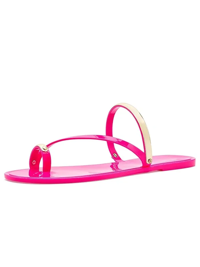 Босоножки с асимметричными ремешками Seashell Nine West — 1