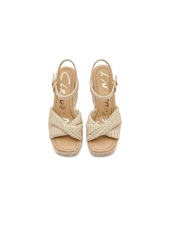 Босоножки на танкетке из рафии Joanne Circus NY by Sam Edelman — 3