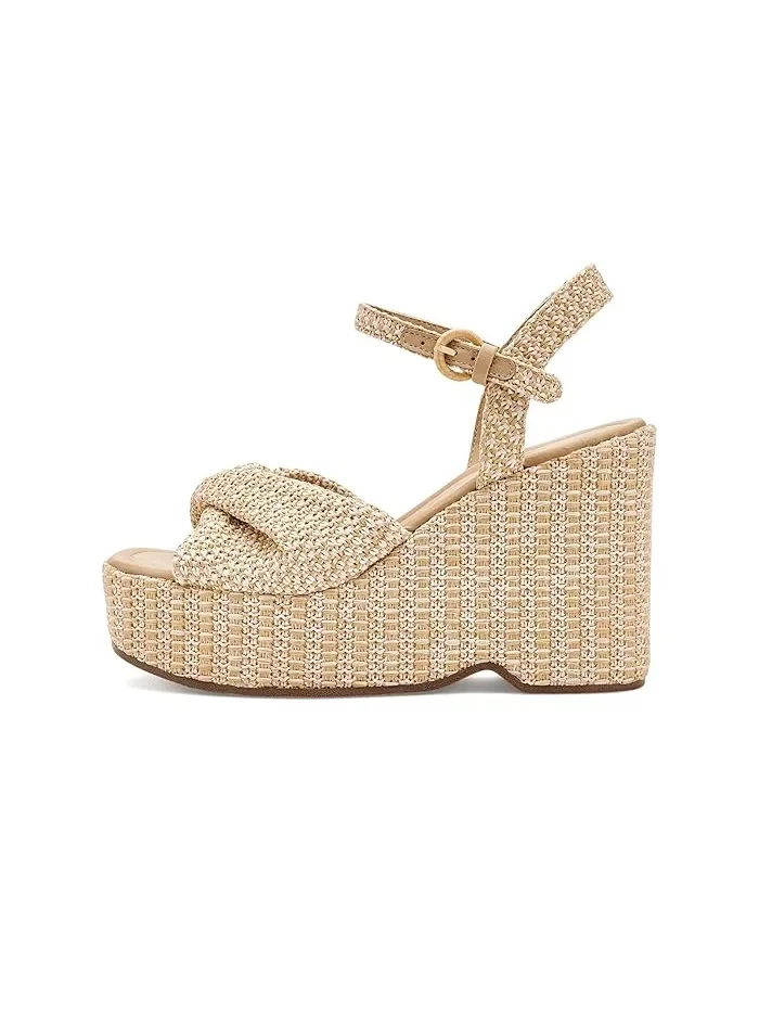 Босоножки на танкетке из рафии Joanne Circus NY by Sam Edelman — 5