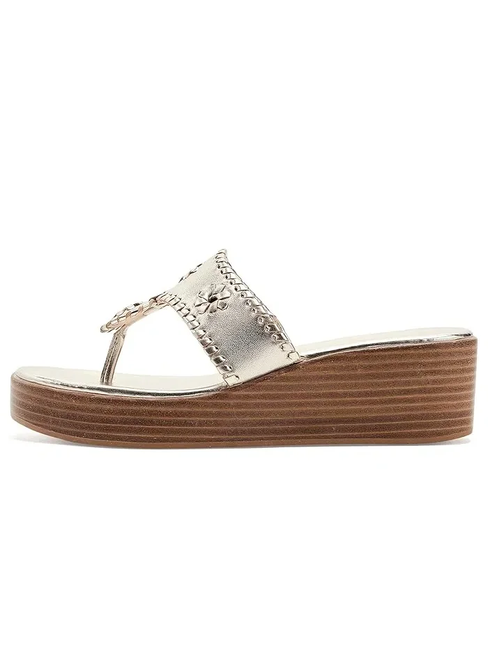 Босоножки на танкетке Jacks Stacked Mid-Wedge Jack Rogers — 5
