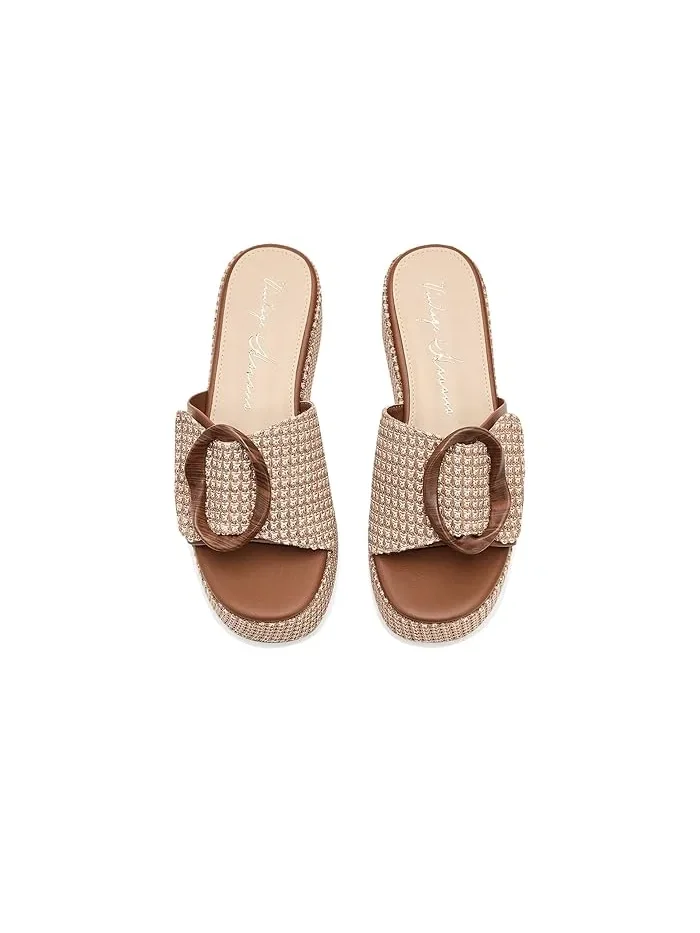 Туфли на платформе Janette Vintage Havana — 3