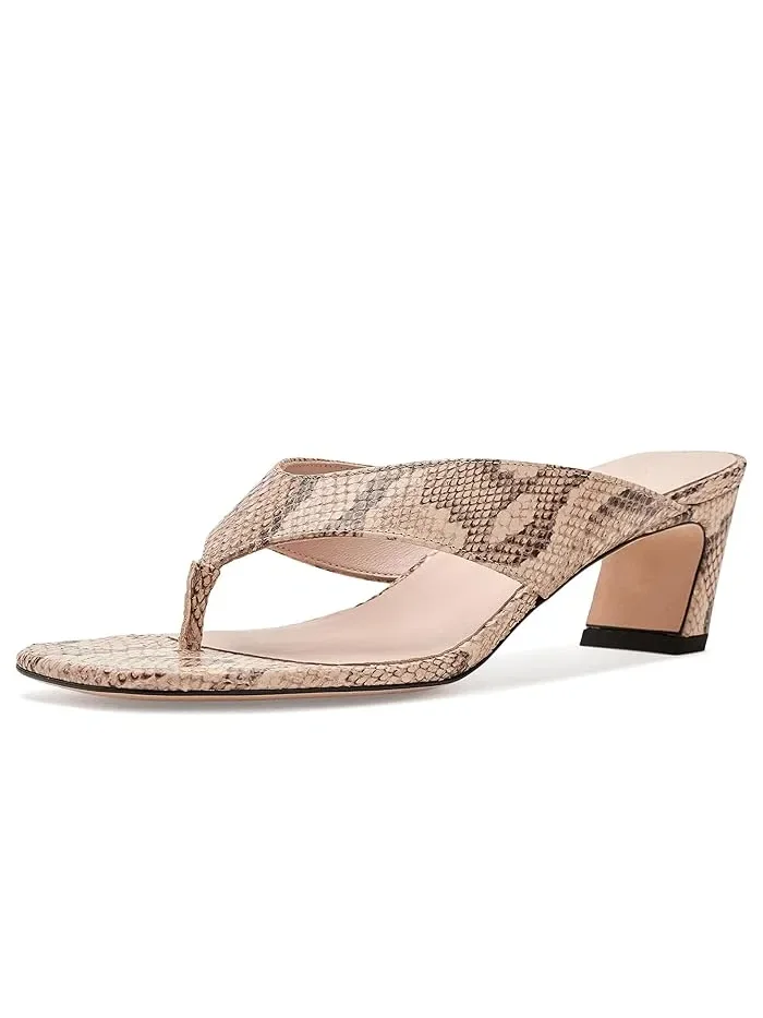 Босоножки на каблуке Stassi Thong 50 Stuart Weitzman — 1