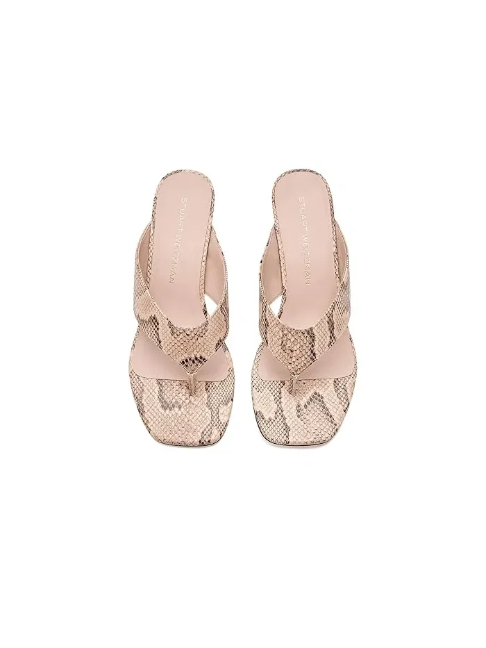 Босоножки на каблуке Stassi Thong 50 Stuart Weitzman — 3