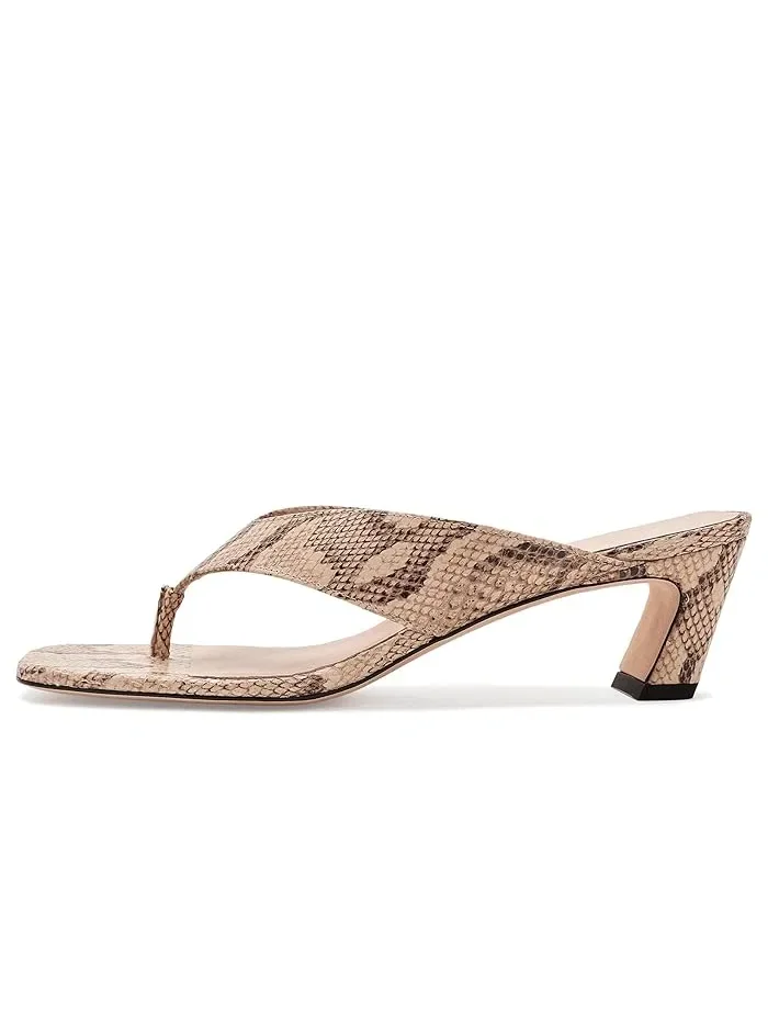 Босоножки на каблуке Stassi Thong 50 Stuart Weitzman — 5