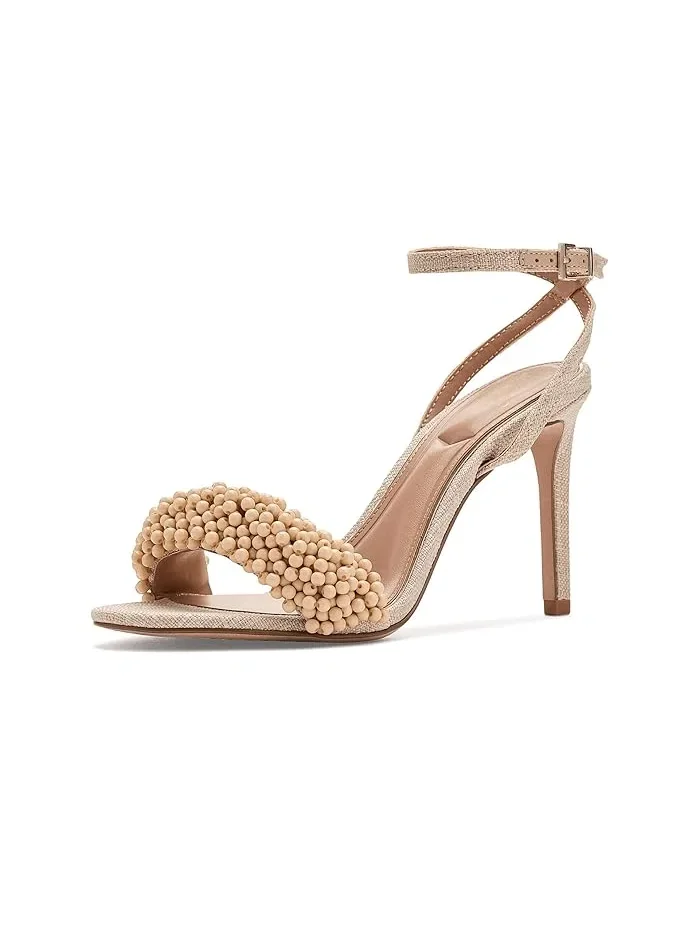 Босоножки на каблуке с бисером Arleem Vince Camuto — 2