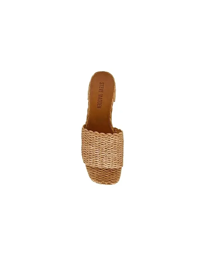Босоножки на каблуке Montgomery Steve Madden, Raffia — 3