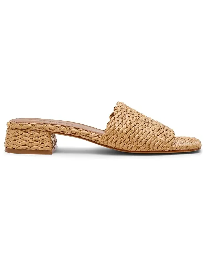Босоножки на каблуке Montgomery Steve Madden, Raffia — 5