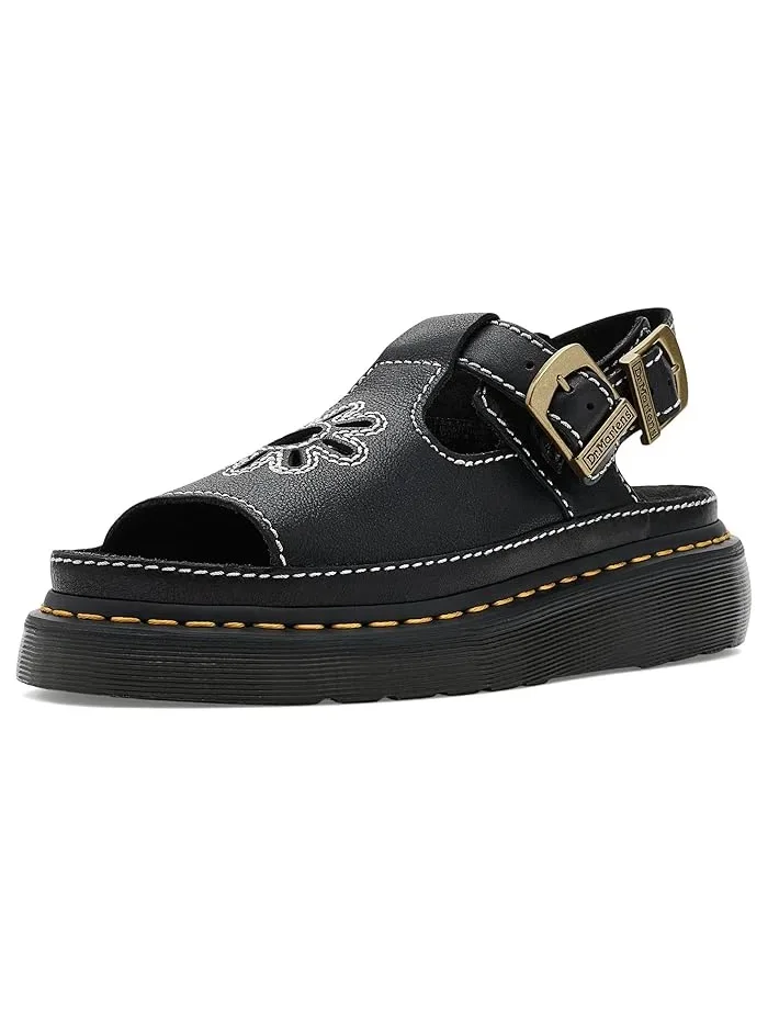 Босоножки на каблуке с цветочным вырезом Dunnet Flower Dr. Martens
