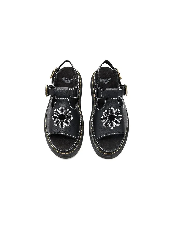 Босоножки на каблуке с цветочным вырезом Dunnet Flower Dr. Martens — 3