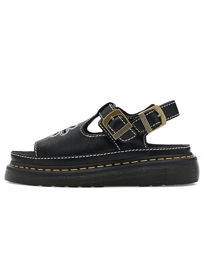 Босоножки на каблуке с цветочным вырезом Dunnet Flower Dr. Martens — 5