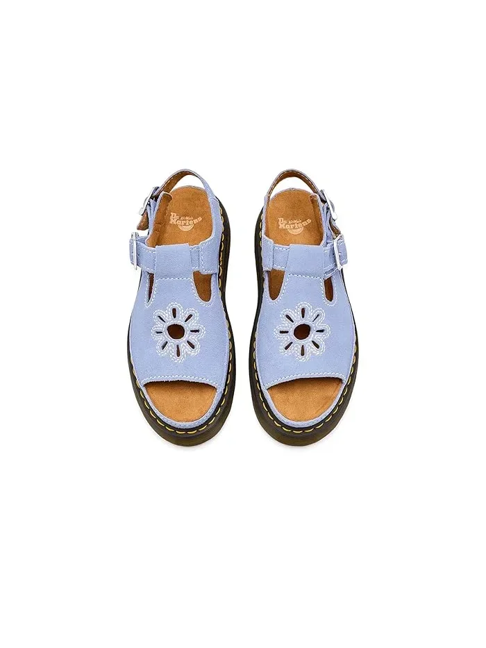 Босоножки на каблуке с цветочным вырезом Dunnet Flower Dr. Martens — 3