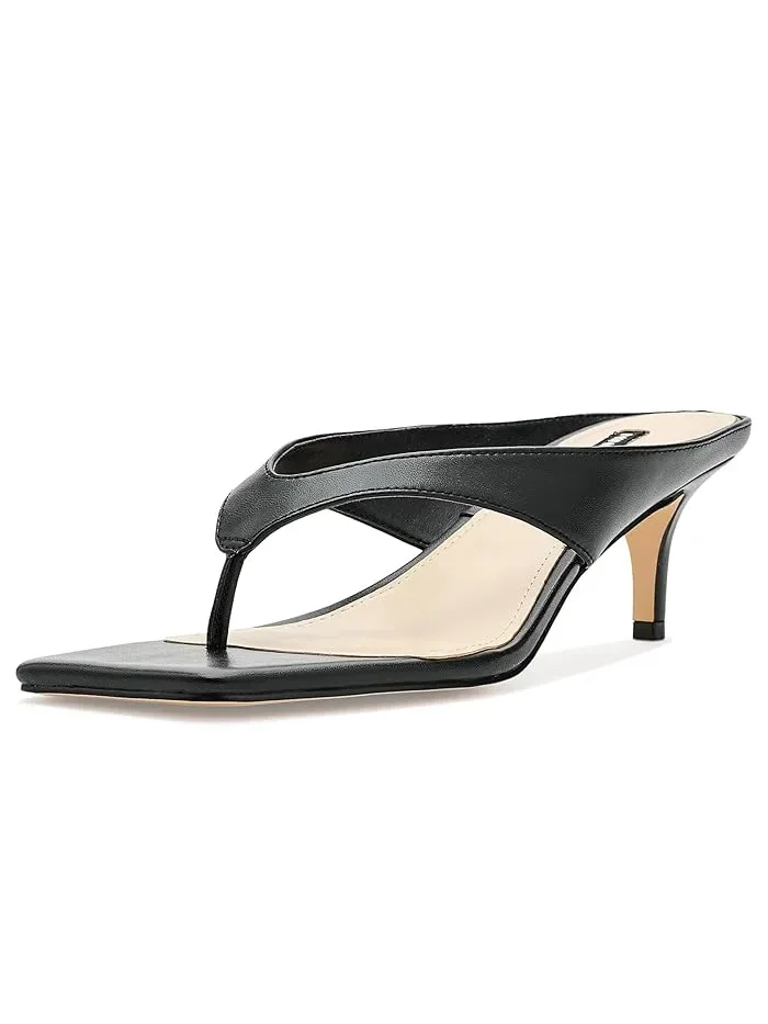 Туфли на каблуке с квадратным носком Olanna Nine West — 1