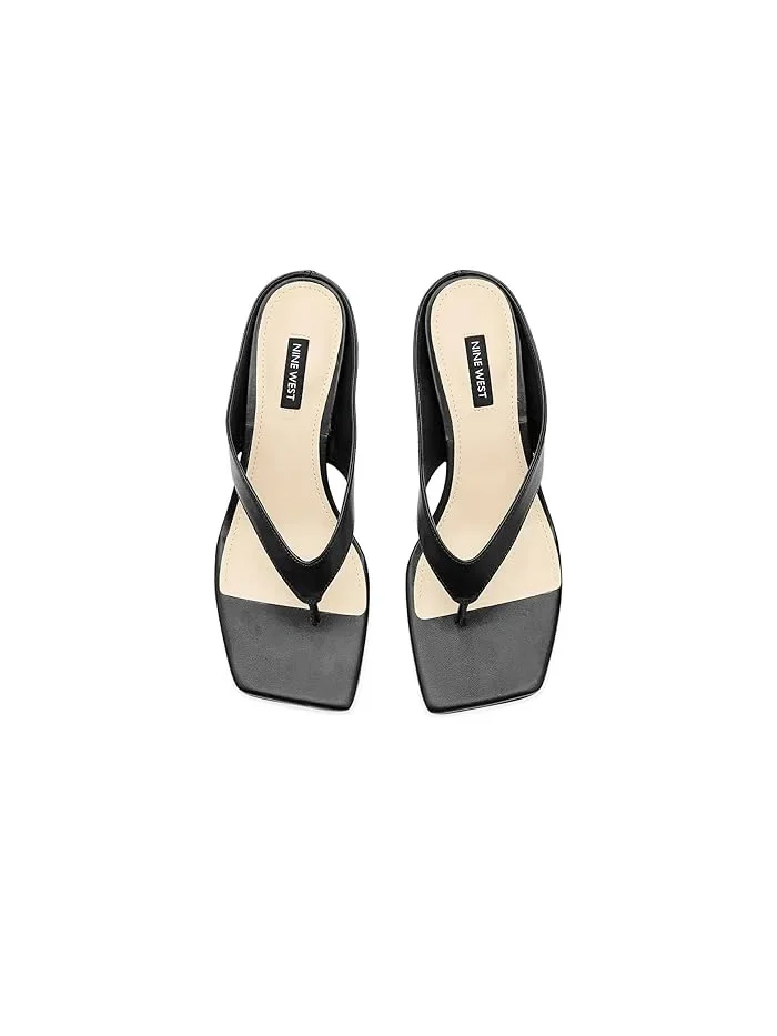 Туфли на каблуке с квадратным носком Olanna Nine West — 3