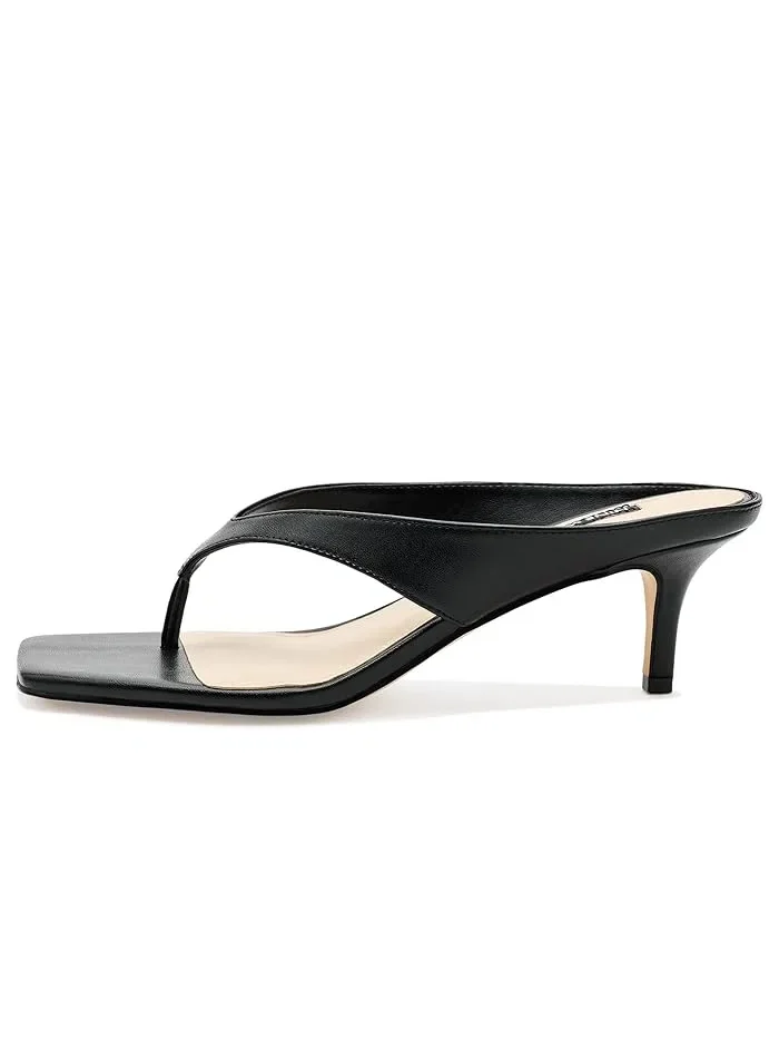Туфли на каблуке с квадратным носком Olanna Nine West — 5