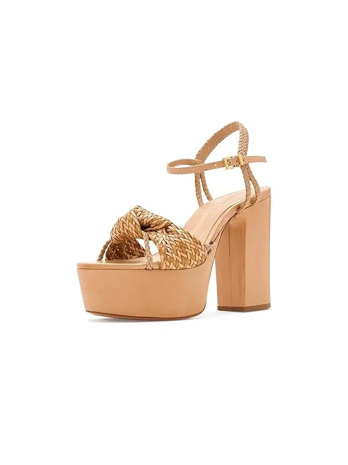 Босоножки на платформе Kalina Schutz, Light Wood — 1