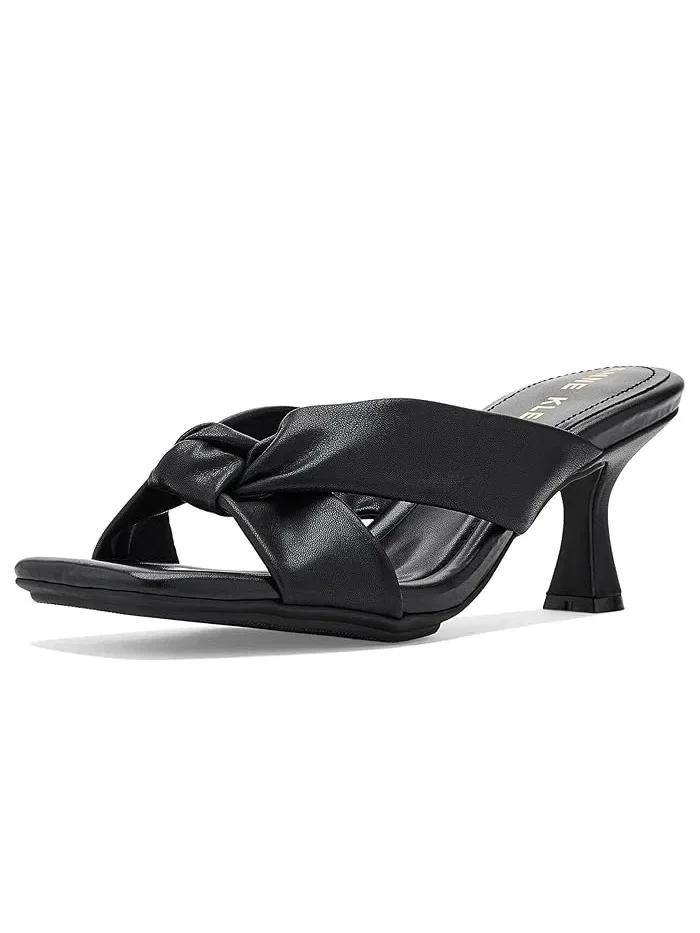 Босоножки на каблуке с узлом Anne Klein — 2