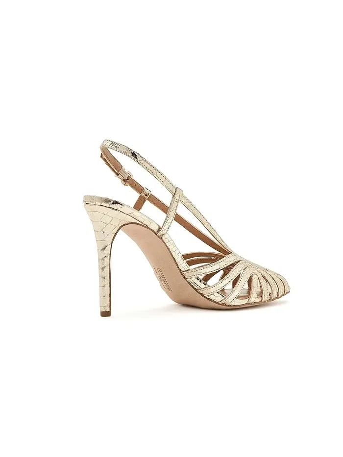 Босоножки на каблуке с открытым носком Hannie Vince Camuto — 4