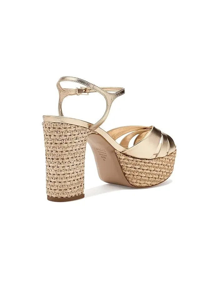 Босоножки на платформе Keefa Raffia Schutz — 4