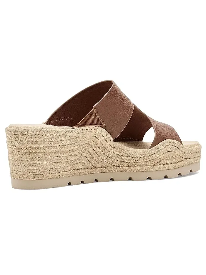 Босоножки на танкетке Cyril Vaneli, Cuoio Milled Calf — 4