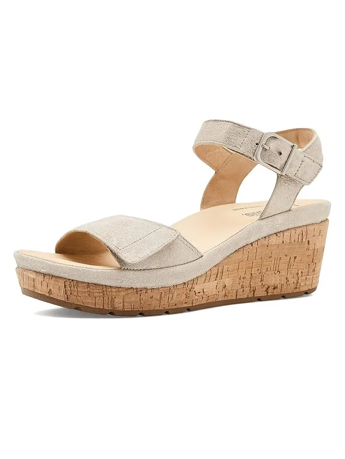 Босоножки на танкетке Portola Two-Strap Wedge Samuel Hubbard — 2