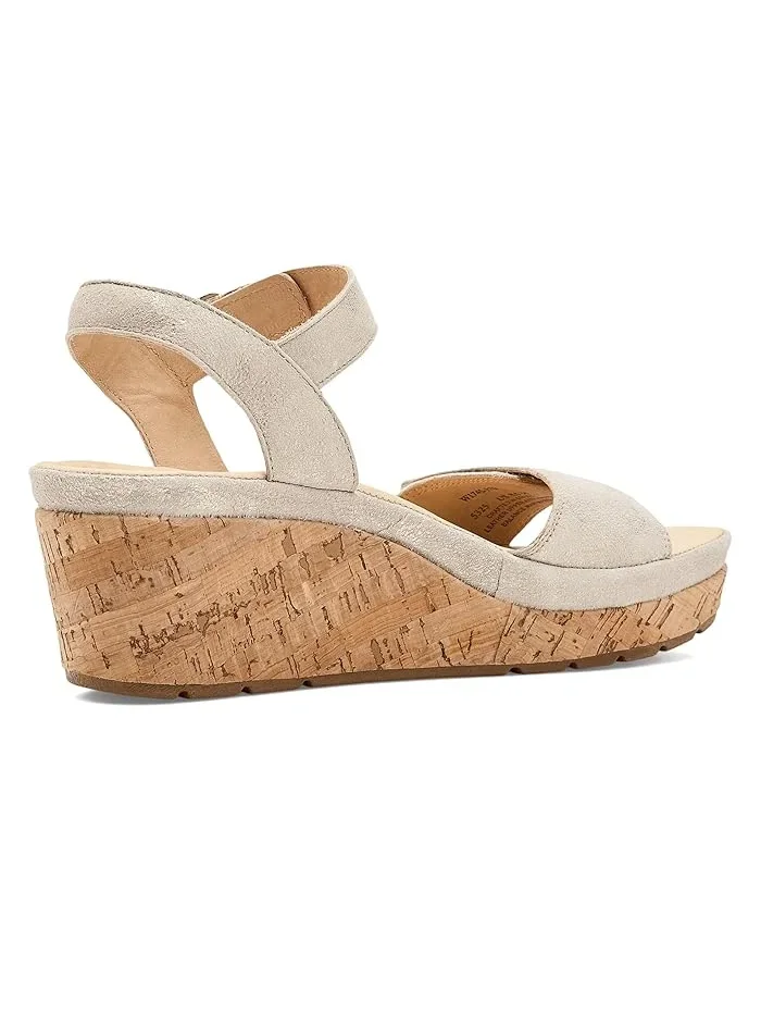 Босоножки на танкетке Portola Two-Strap Wedge Samuel Hubbard — 4