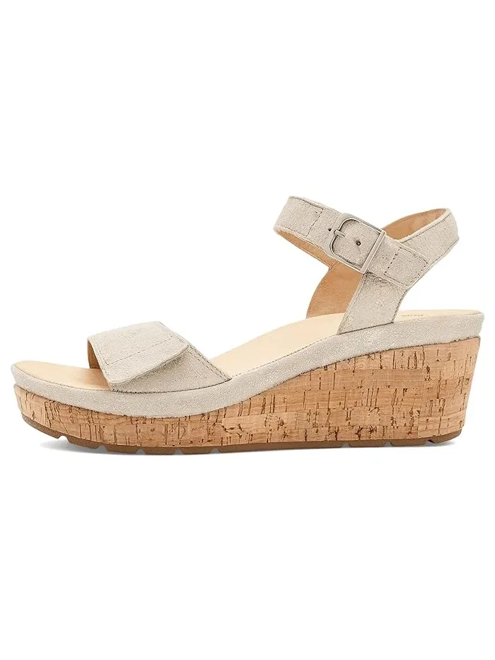 Босоножки на танкетке Portola Two-Strap Wedge Samuel Hubbard — 5