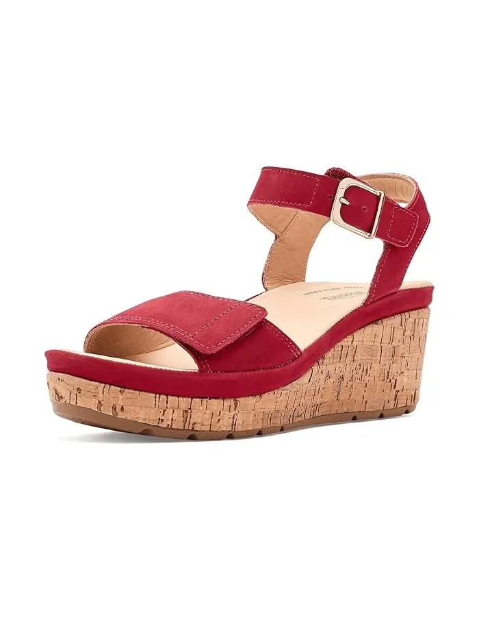 Туфли-клинья на двух ремешках Portola Two-Strap Wedge Samuel Hubbard — 1