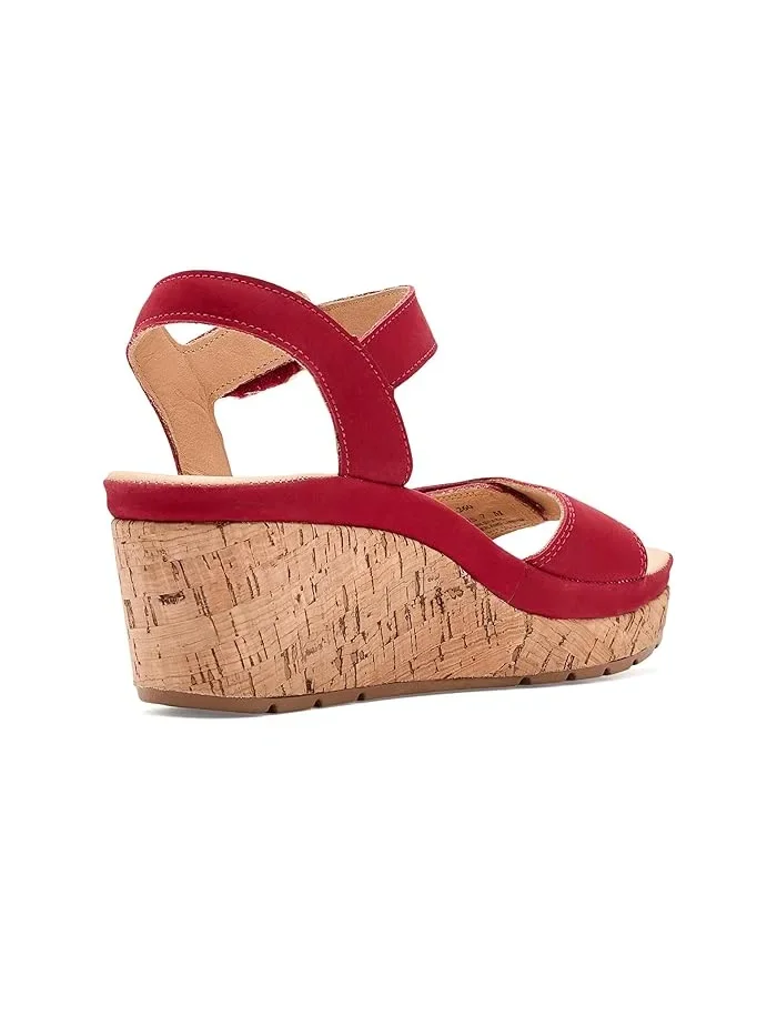 Туфли-клинья на двух ремешках Portola Two-Strap Wedge Samuel Hubbard — 4