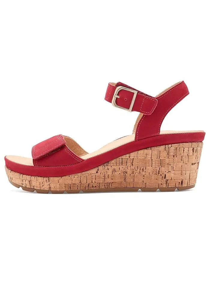 Туфли-клинья на двух ремешках Portola Two-Strap Wedge Samuel Hubbard — 5