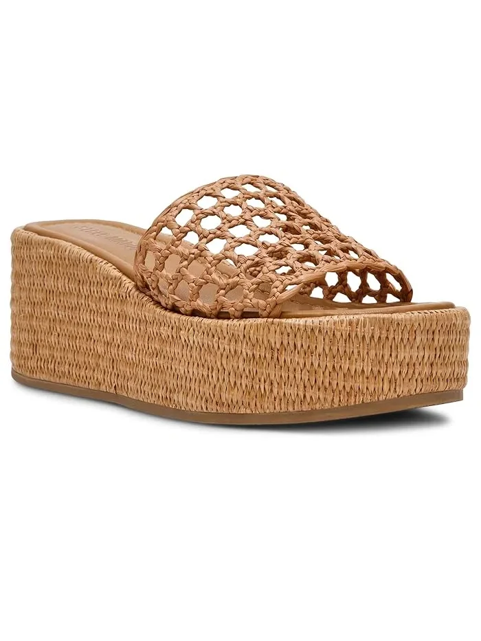 Босоножки на платформе Brandy Steve Madden, Raffia — 1