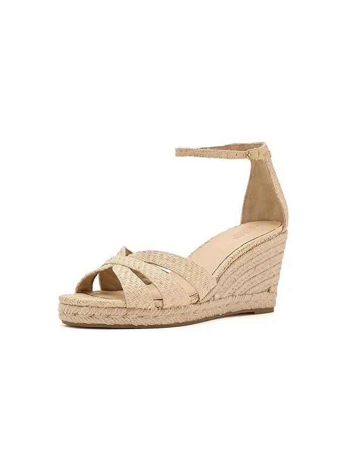 Босоножки на танкетке Nellie Raffia Lauren Ralph Lauren — 1