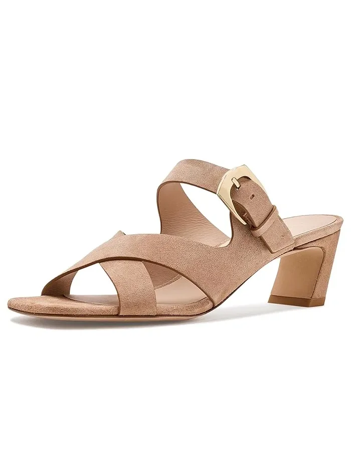 Босоножки с квадратным носком Sai Slides 50 Stuart Weitzman — 2