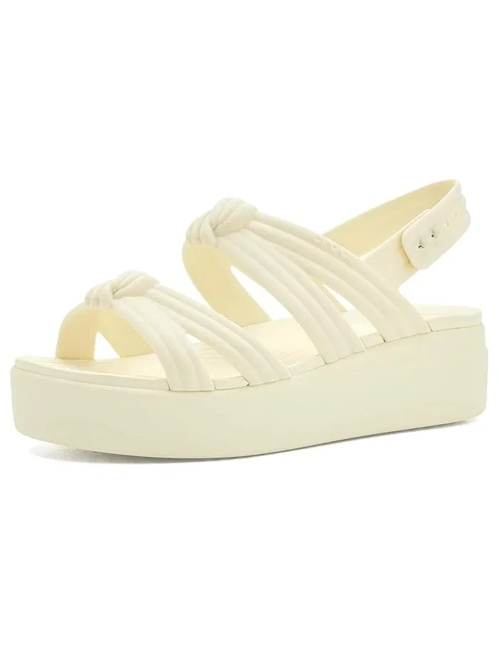 Босоножки на платформе Brooklyn Knot Low Wedge Crocs — 2