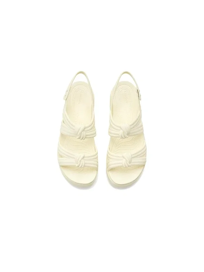 Босоножки на платформе Brooklyn Knot Low Wedge Crocs — 3