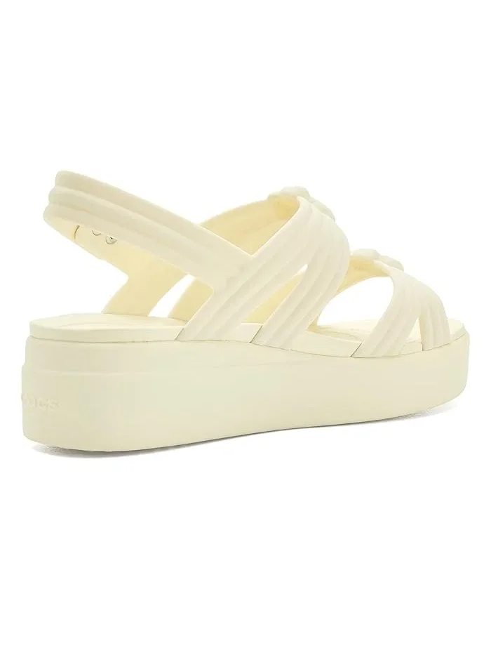Босоножки на платформе Brooklyn Knot Low Wedge Crocs — 4
