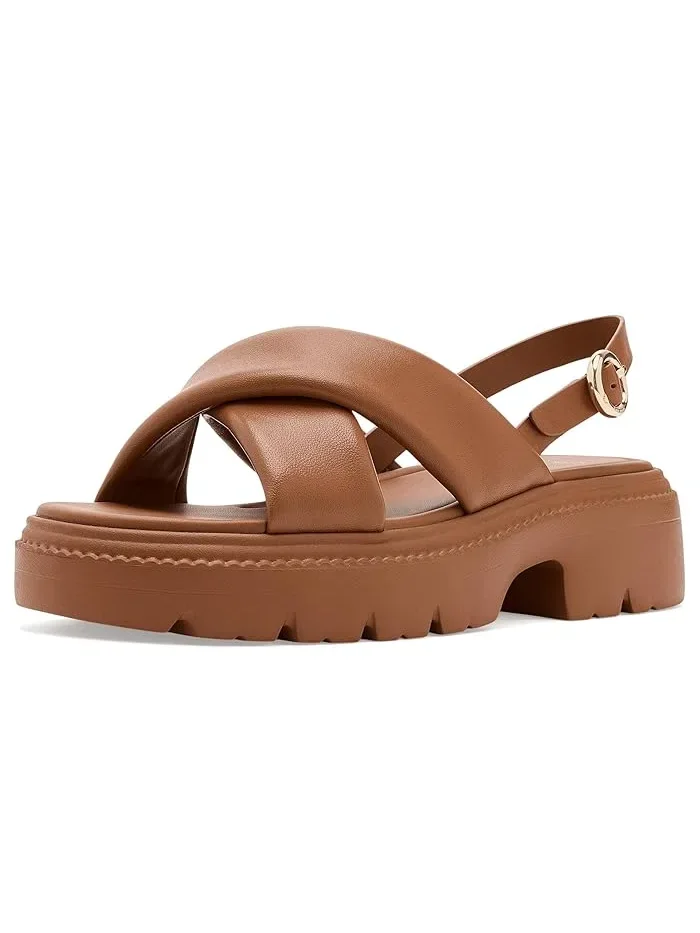 Босоножки с перекрестными ремешками Halo Criss Cross Lug Kate Spade New York — 1