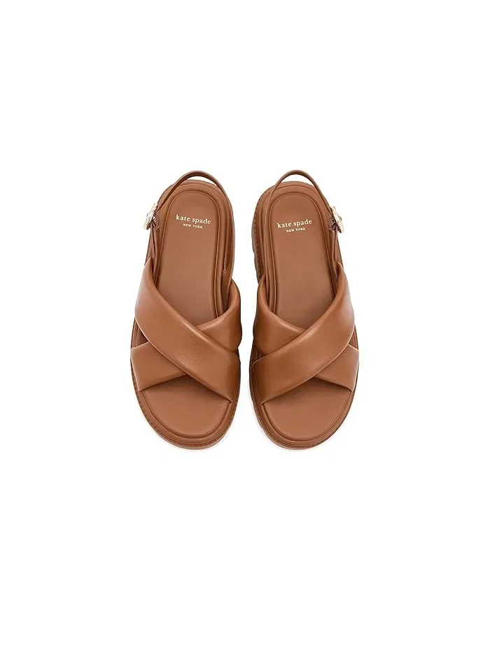 Босоножки с перекрестными ремешками Halo Criss Cross Lug Kate Spade New York — 3