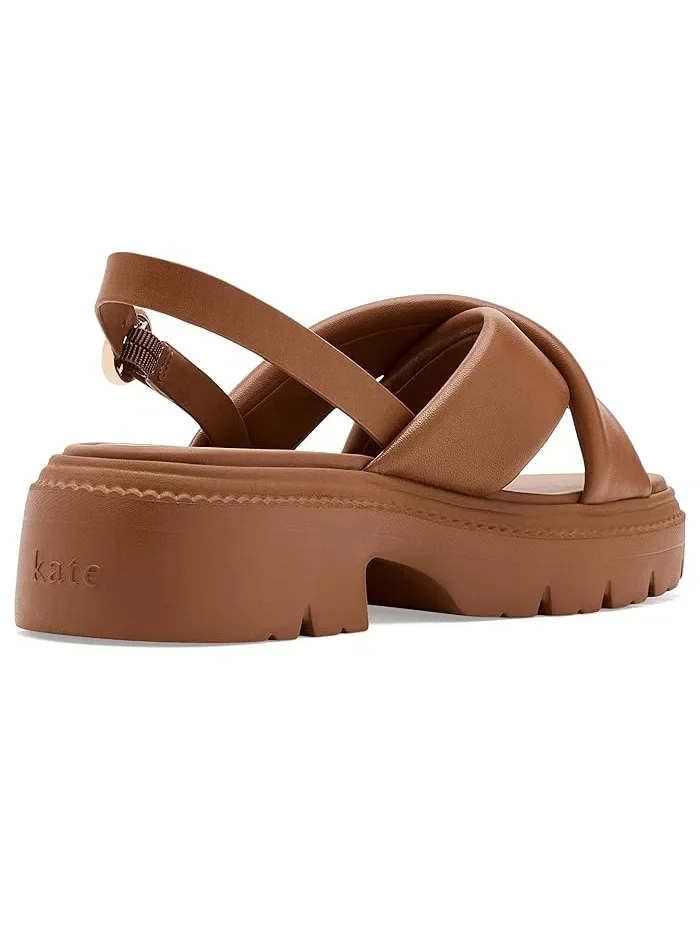 Босоножки с перекрестными ремешками Halo Criss Cross Lug Kate Spade New York — 4