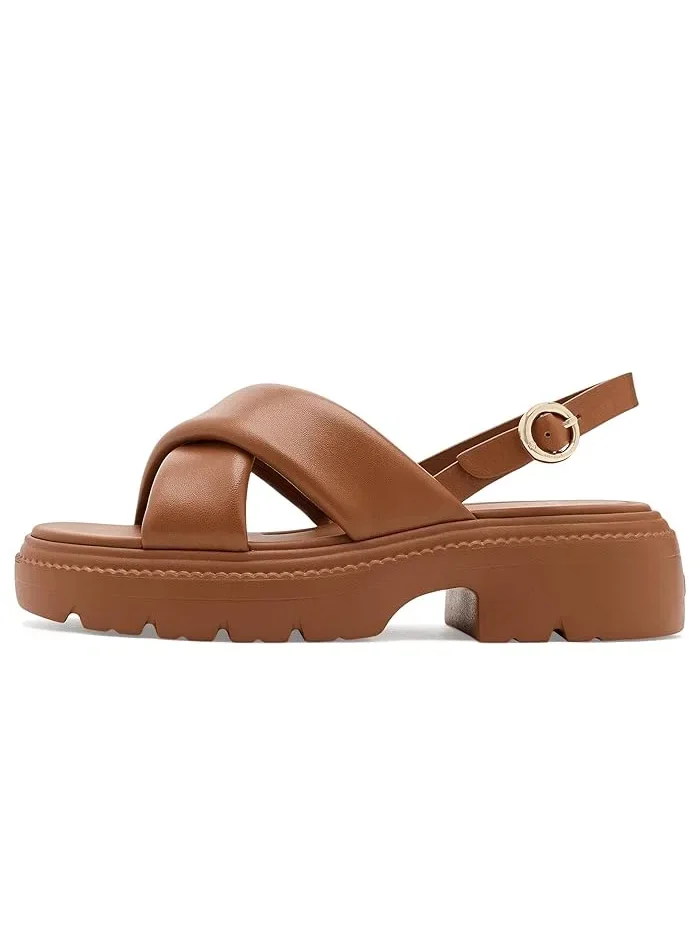 Босоножки с перекрестными ремешками Halo Criss Cross Lug Kate Spade New York — 5