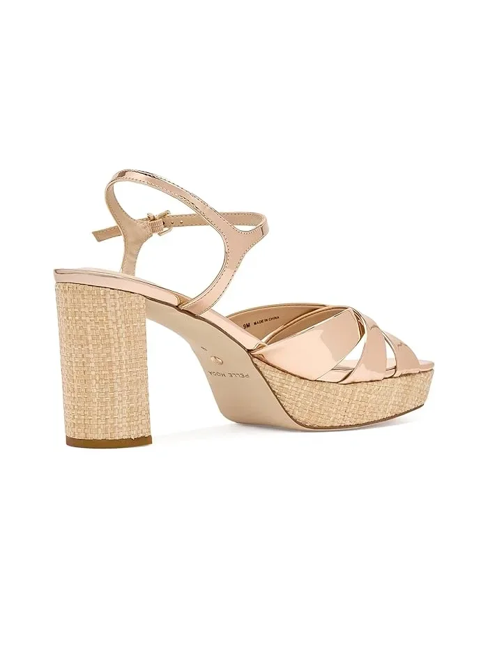 Босоножки на платформе с плетеным каблуком Petina Pelle Moda — 4