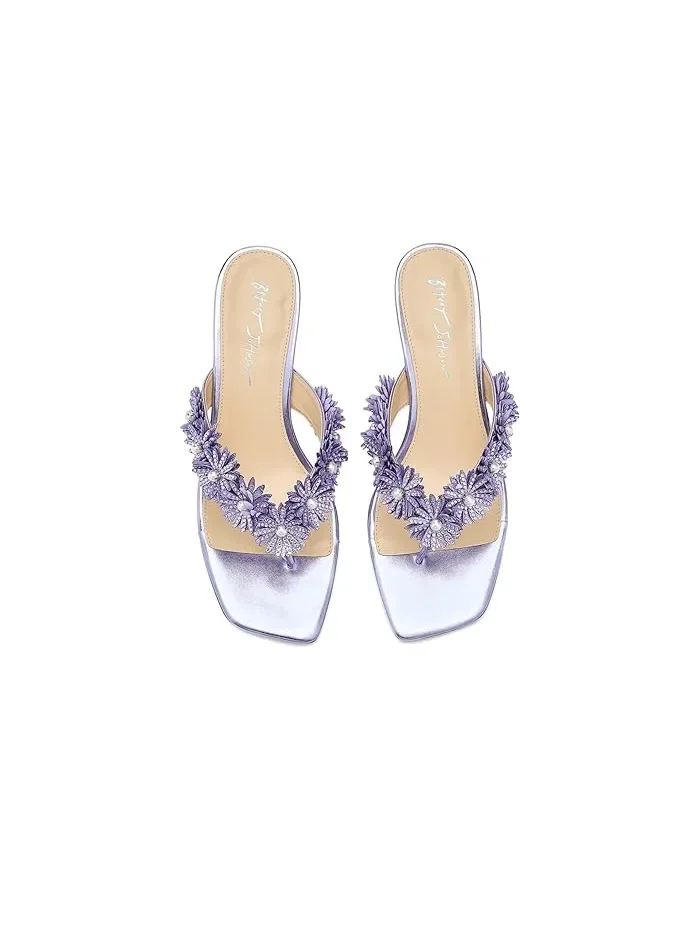 Босоножки на каблуке Lesli Blue by Betsey Johnson — 3