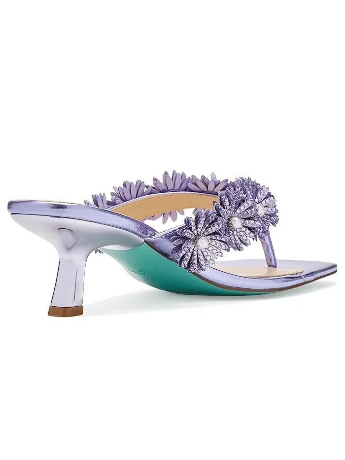 Босоножки на каблуке Lesli Blue by Betsey Johnson — 4