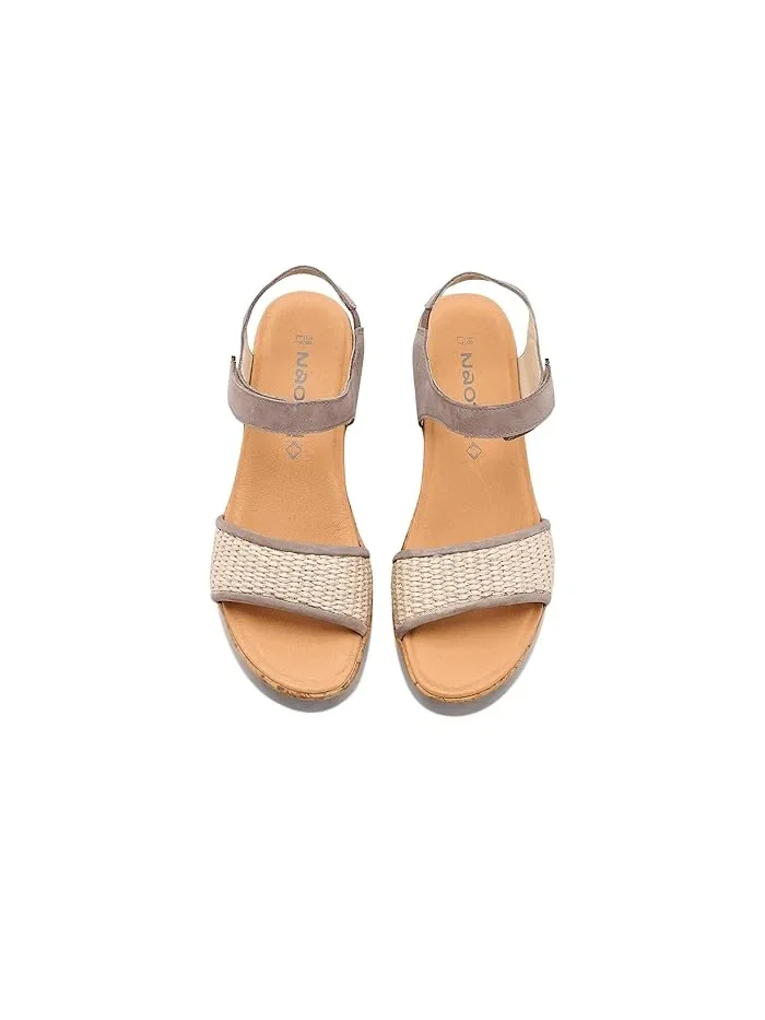 Босоножки на платформе Summer Raffia Naot — 3