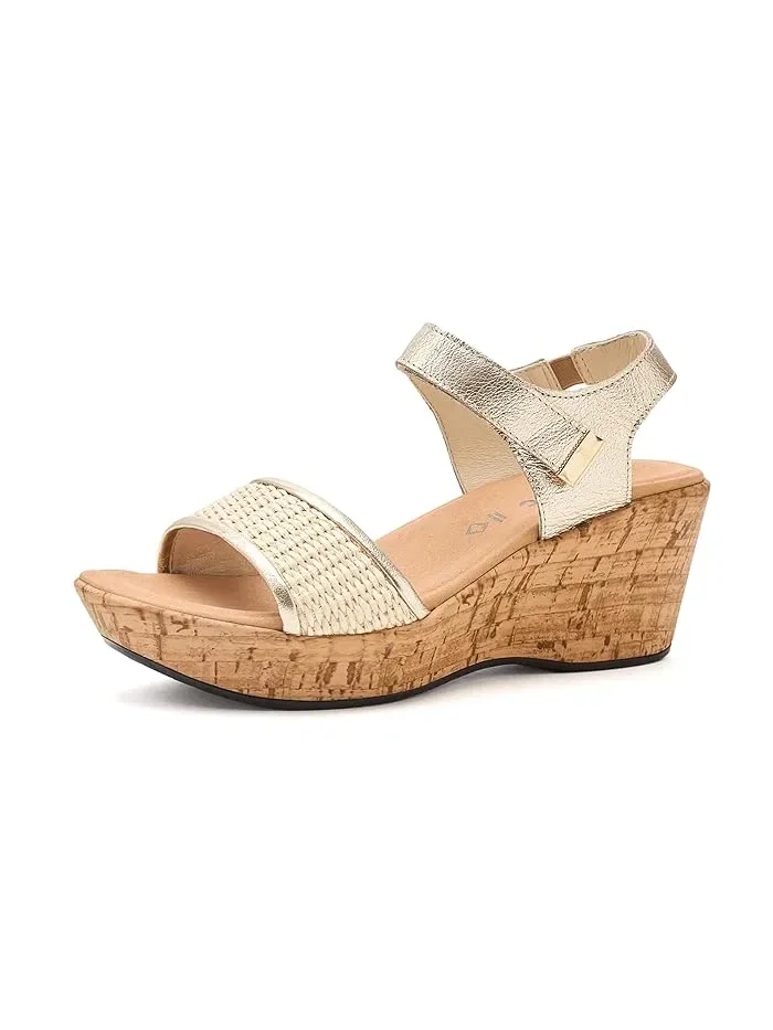 Босоножки на танкетке Summer Raffia Naot — 1